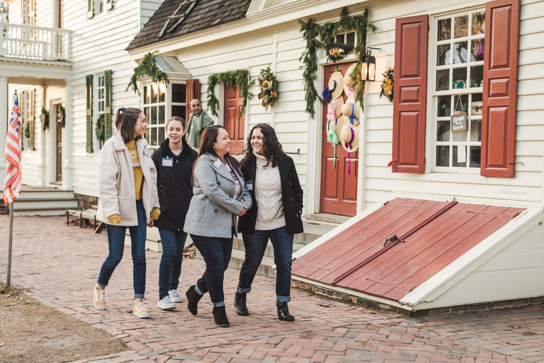 Embrace the magic of the holiday with a colonial Williamsburg experience
