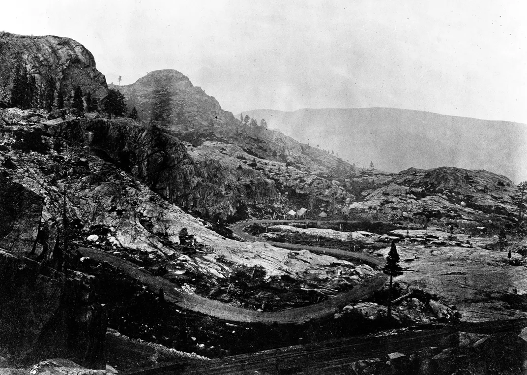 The 7,088-foot pass that now bears the Donner family's name