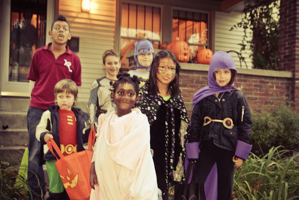 Kids Trick or Treating