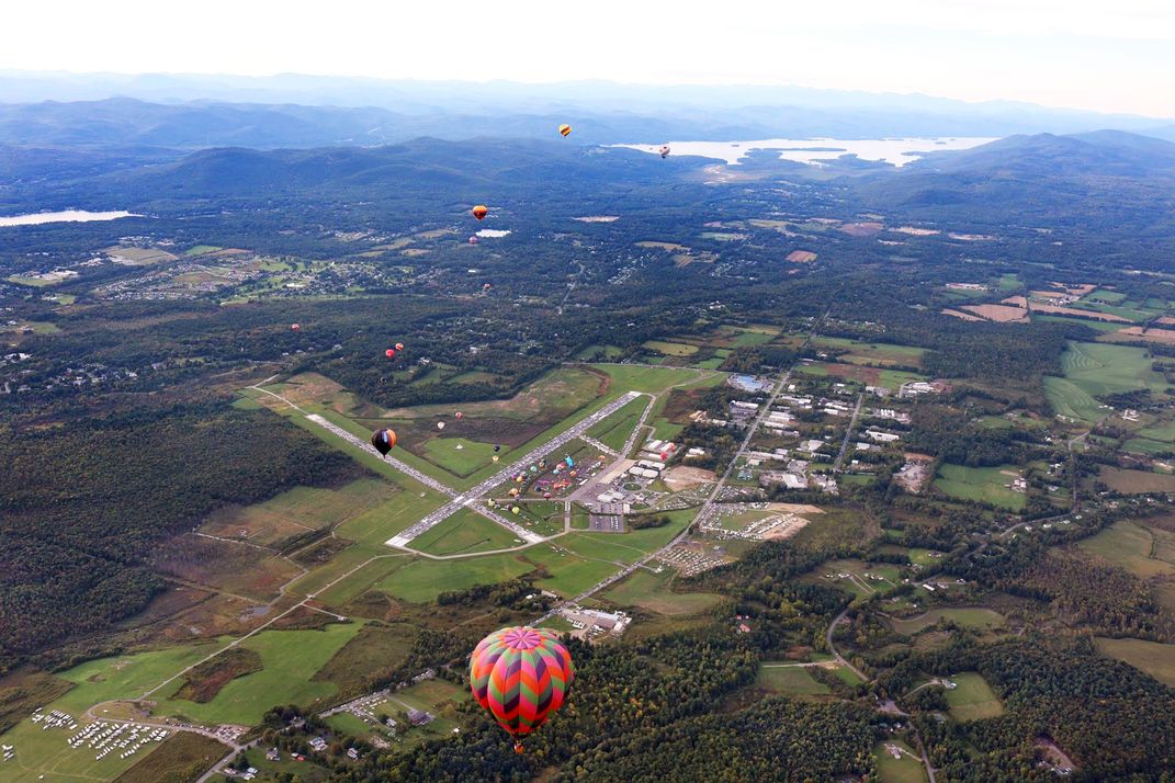 ADK Mountains during the Balloon Festival | Smithsonian Photo Contest ...