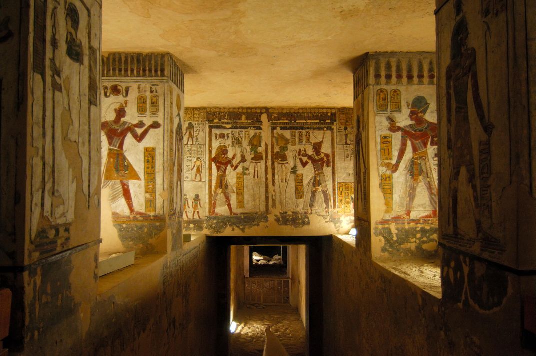 The tomb of Ramses II, Valley of the Kings Credit: Egyptian Tourism Bureau