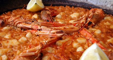 Paella from Valencia