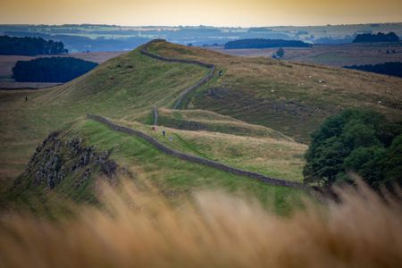 Archaeologists have located 134 ancient settlements north of Hadrian's Wall in what is now Scotland.