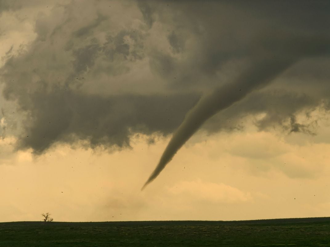 Tornado Over Great Plains