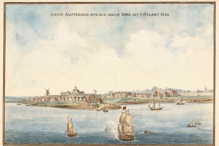 Dutch settlers &quot;bought&quot; the island of Manahatta from the Lenape in 1626.