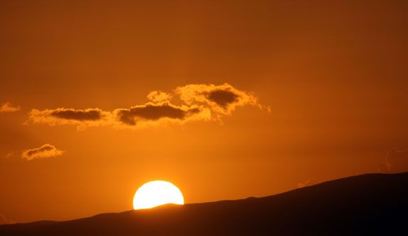 One day, the sun will set for good on Lanai, Hawaii.