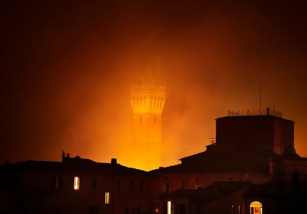 Siena under a fog siege thumbnail