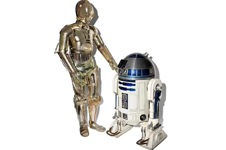 C-3PO and R2-D2 from the 1983 Star Wars &mdash; Return of the Jedi&nbsp;takes center stage at the new exhibition "Entertainment Nation / Naci&oacute;n de Espect&aacute;culo" on long-time view at the Smithsonian's National Museum of American History.