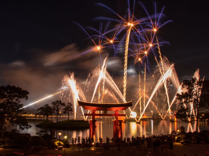 Fireworks at EPCOT Theme Park | Smithsonian Photo Contest | Smithsonian