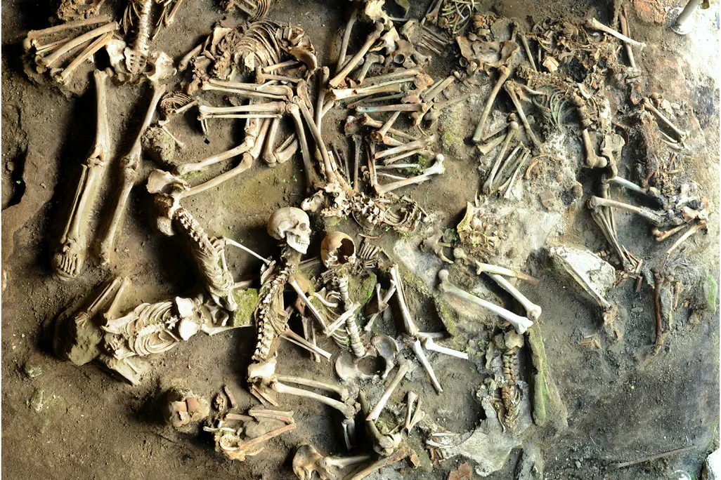 Herculaneum skeletons