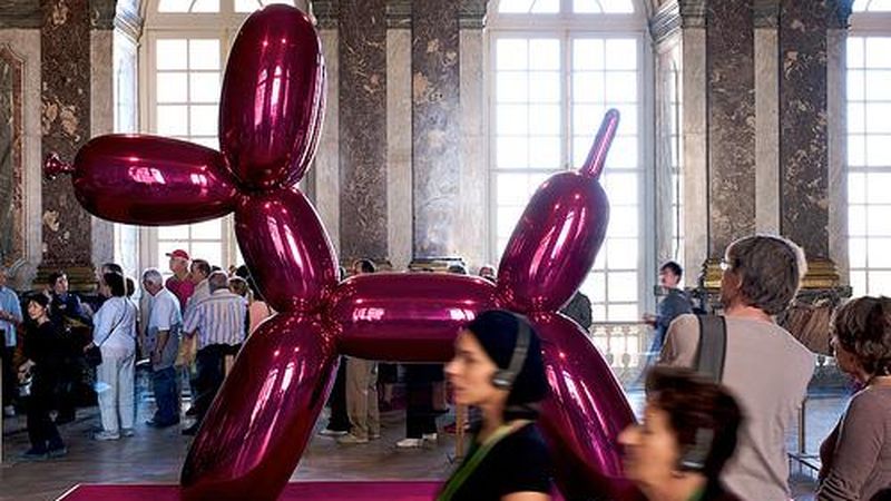 Jeff Koons Versailles