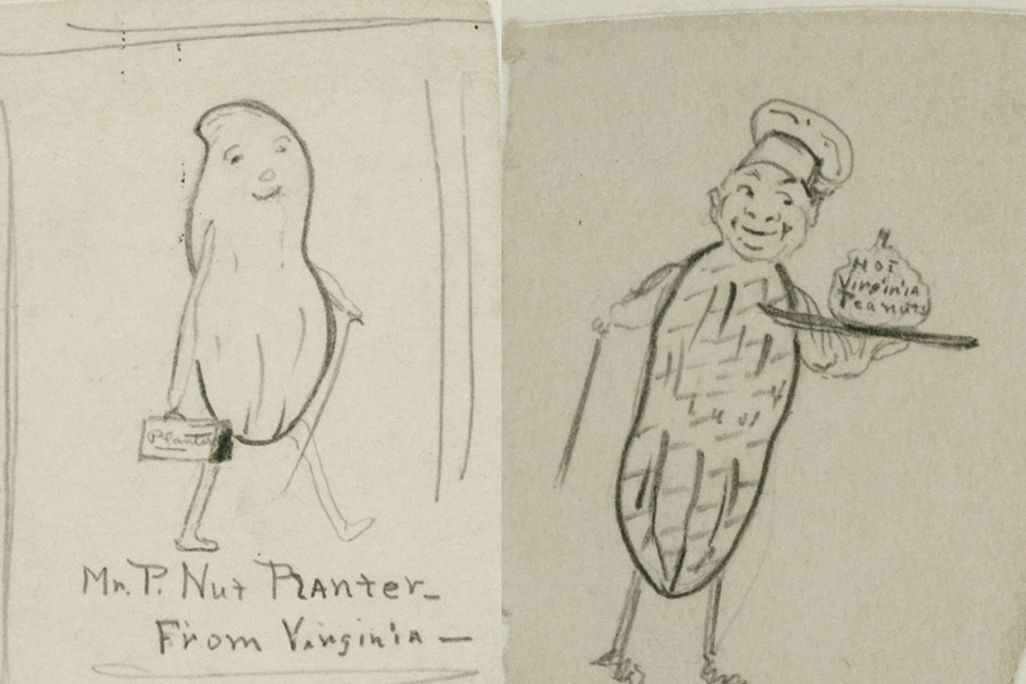Mr. Peanut diptych