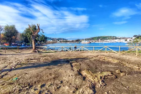 The lavish first-century C.E. villa was located in the Roman military port city of Misenum.
