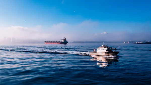 Foggy Burrard Dry Dock thumbnail