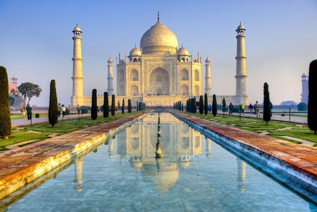 Morning light on the Taj Mahal, Agra