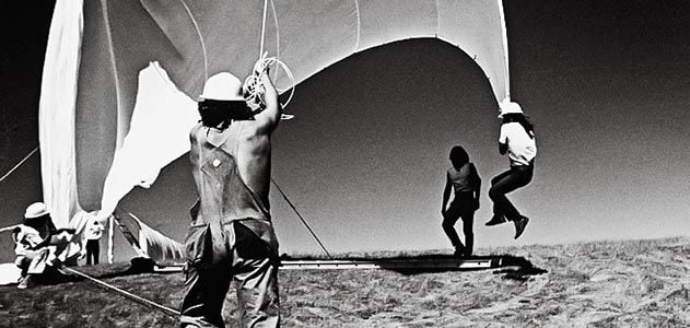 Christo and Jeanne Claude Running Fence