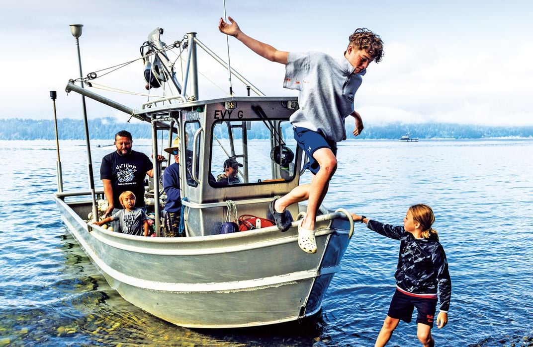 Family Fishing Boat