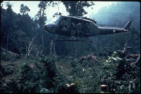 Air America flew everything from the iconic Bell UH-1 (here, a Huey in descending hover in Vietnam, circa late 1960s) to Cessnas to the CH-54 Skycrane—more than 30 different aircraft in all.