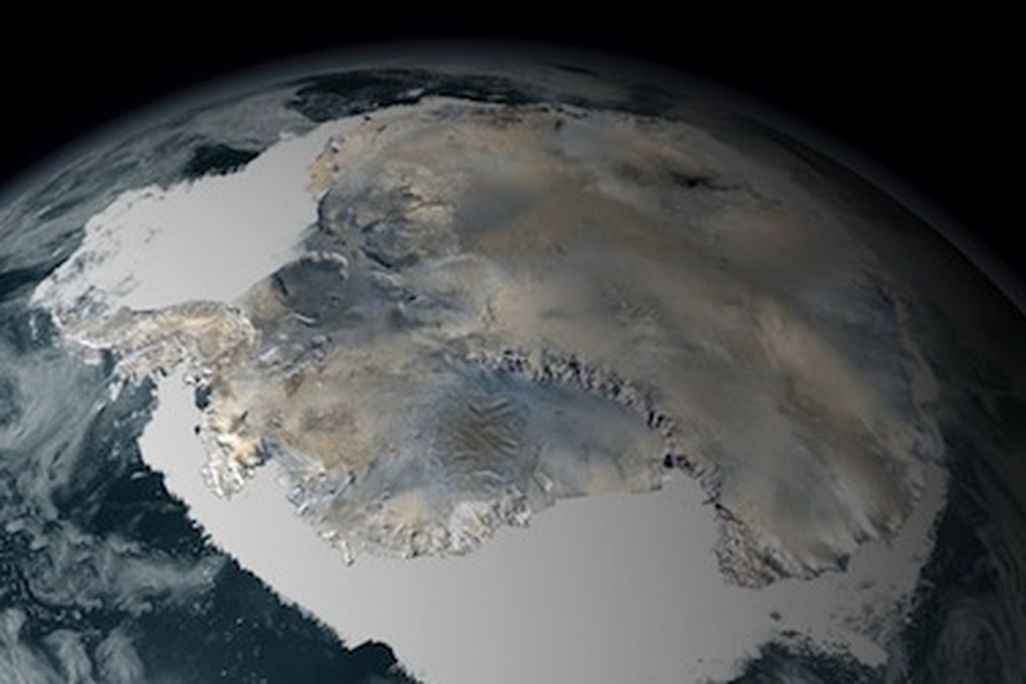 Despite warming temperatures, the sea ice around Antarctica is increasing in extent.