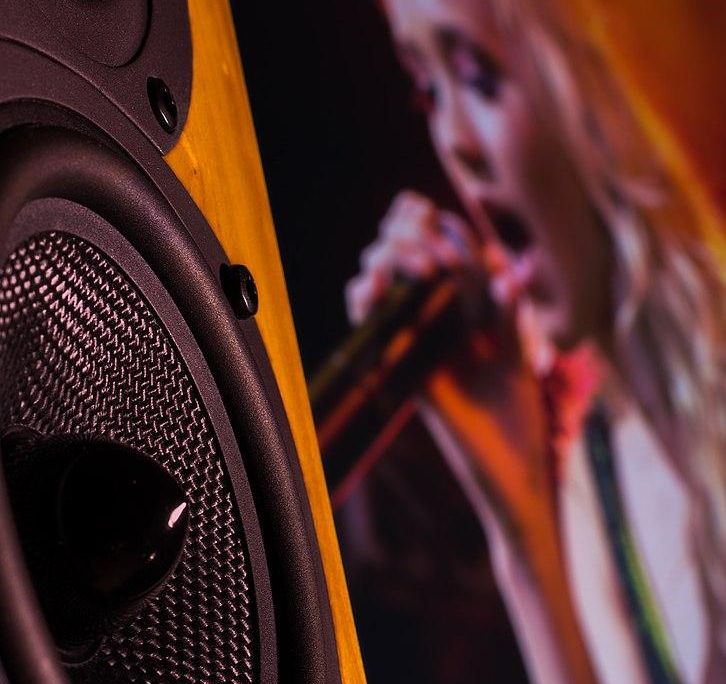 High quality audiovisual components reproduce the experience of a live concert