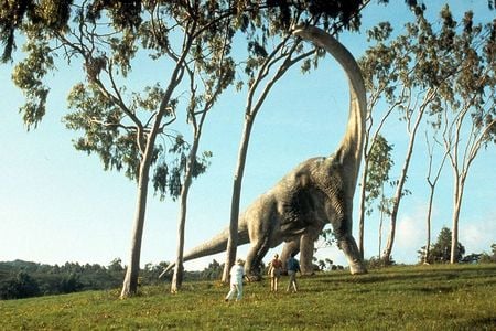A still from Jurassic Park.