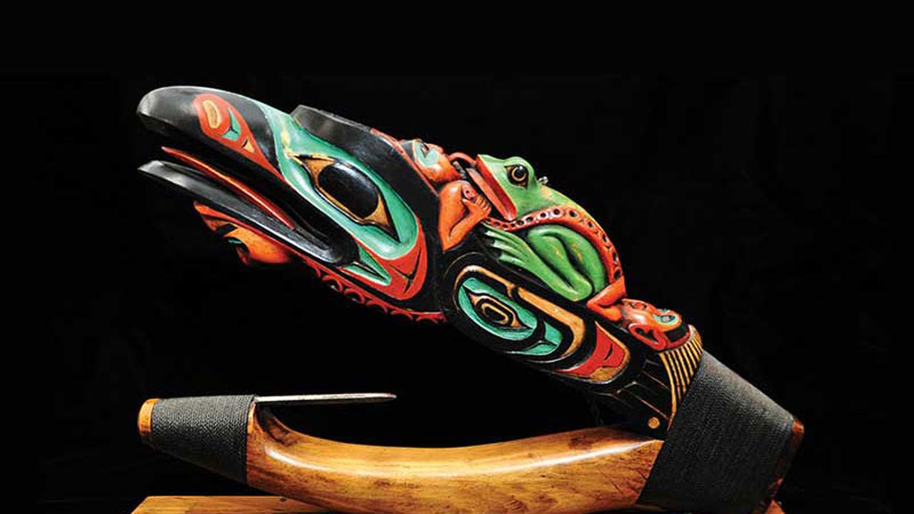 The Traditional Wooden Halibut Hook That's Still Snagging Fish Off Alaska