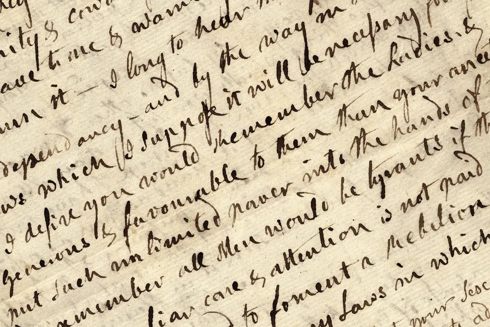 Abigail Adams letter