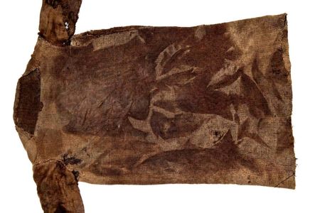 Iron Age Tunic, radiocarbon-dated to c. AD 300. that was found in a glaciated mountain pass. 