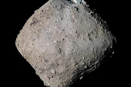 The asteroid Ryugu imaged by the Hayabusa 2 spacecraft in 2018