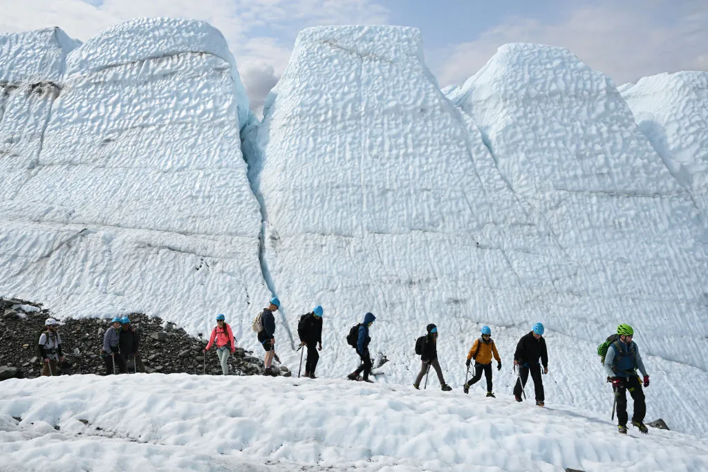 guided tour of Matanuska Glacier