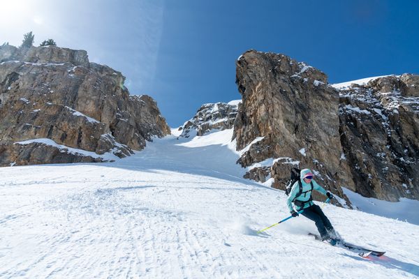 Ski Descent in the Tetons thumbnail