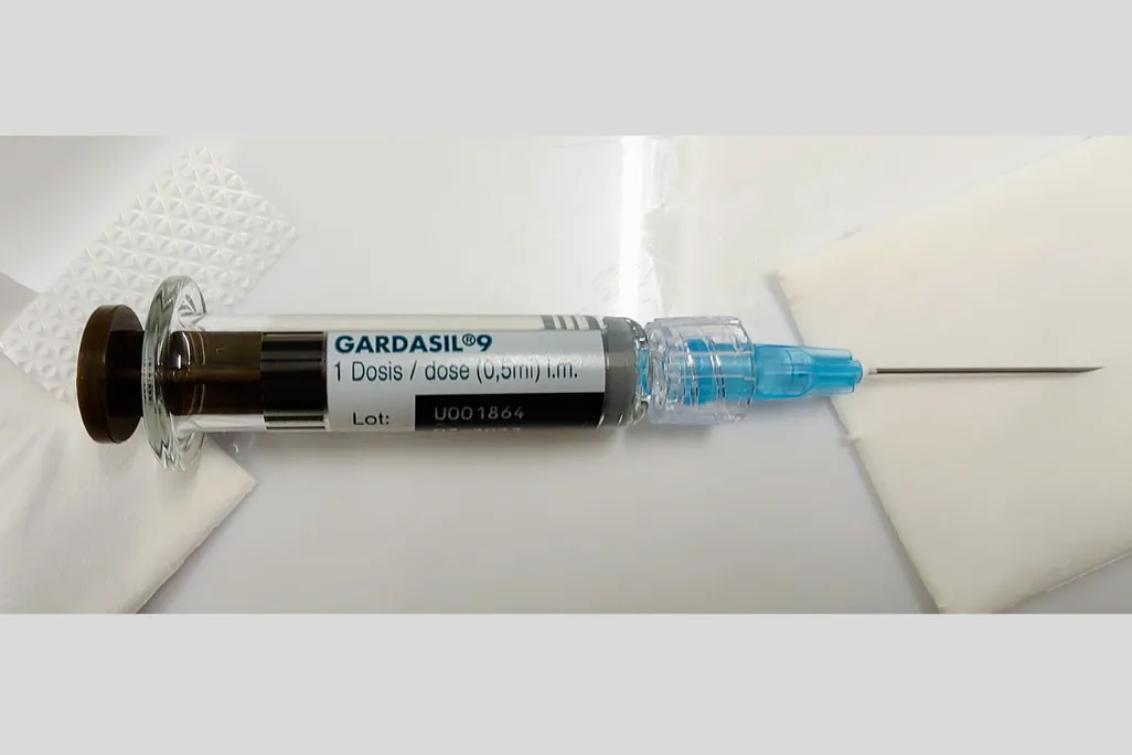 a syringe