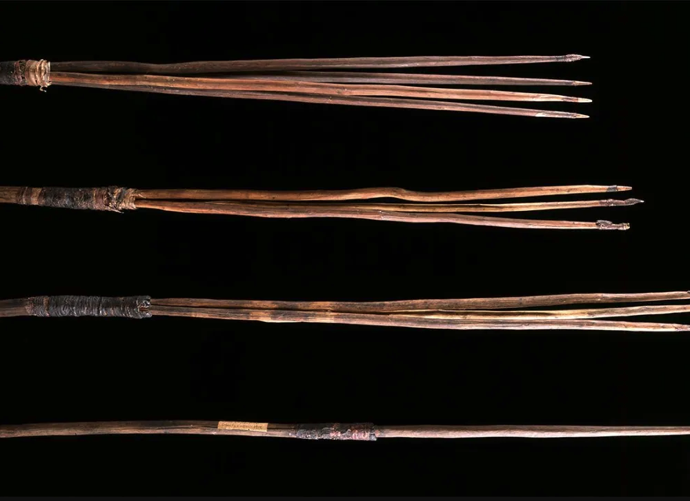 Four Kamay spears