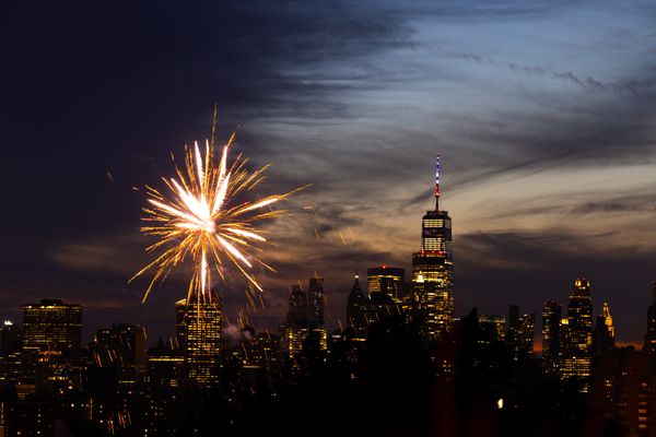 Brooklyn local fireworks,  July 4th thumbnail