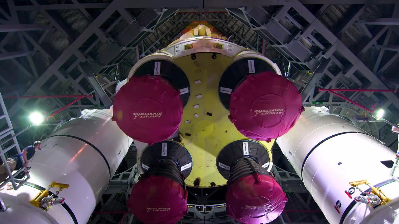 Preview thumbnail for The Space Launch System is the Most Powerful Rocket Ever Built