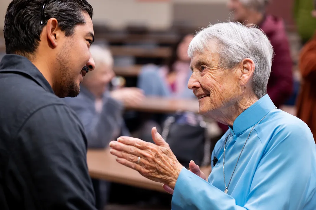 Mary Nelle Gage at a 2025 event commemorating Operation Babylift