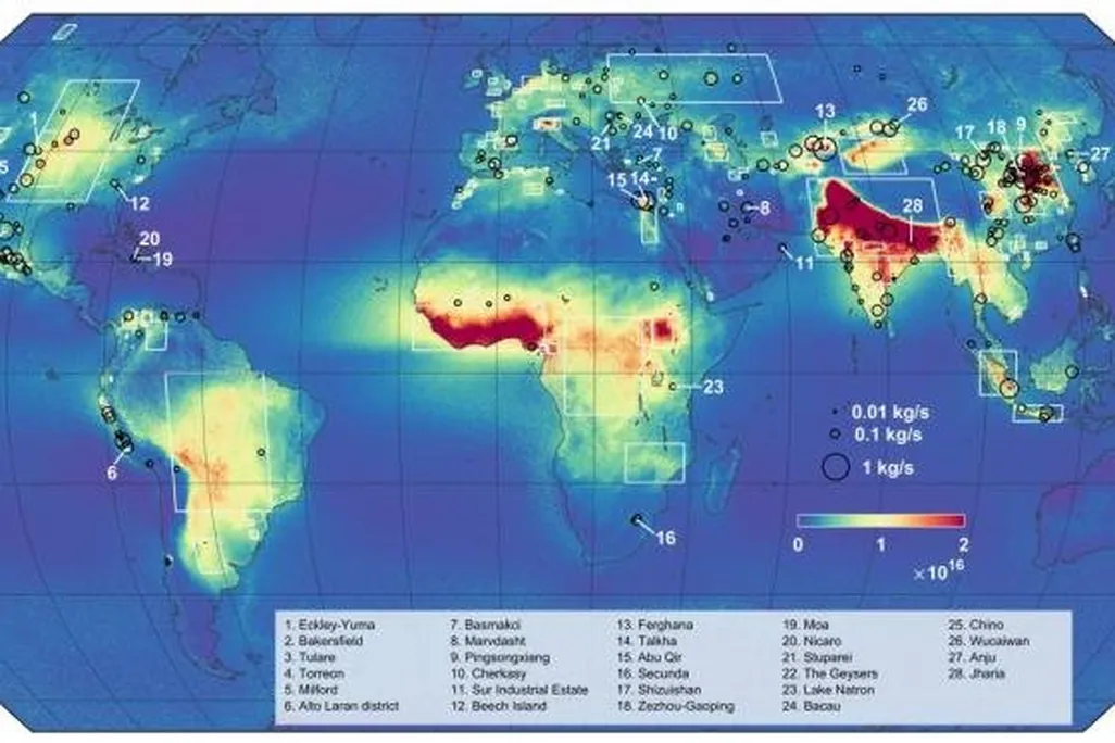 Ammonia Map