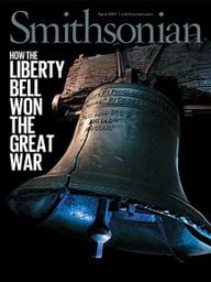 Cover of Smithsonian magazine issue from April 2017