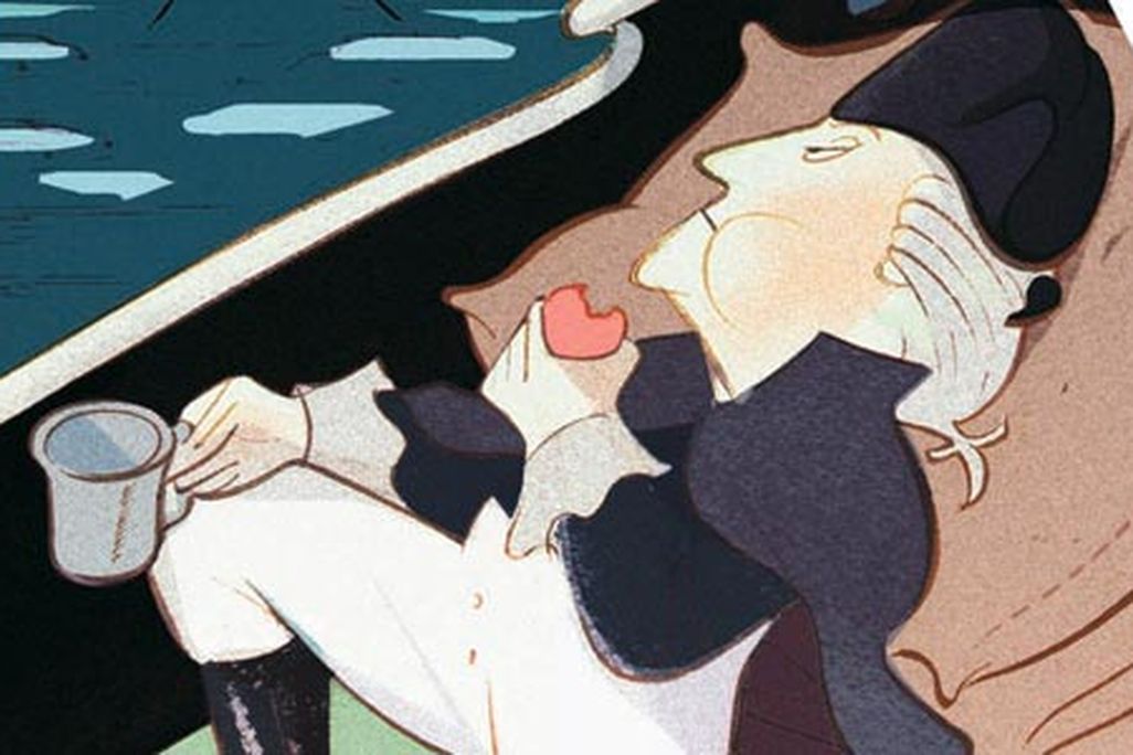 rendering of George Washington