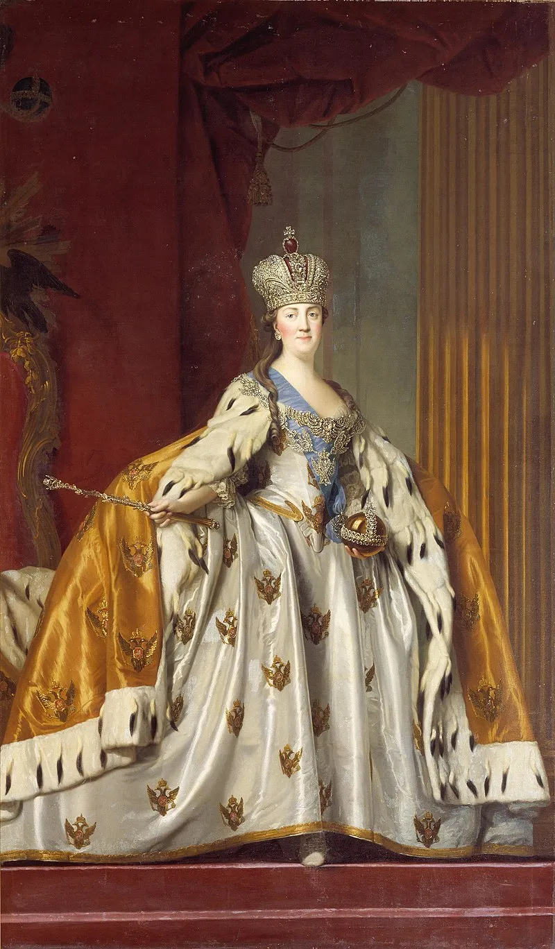 Catherine coronation portrait