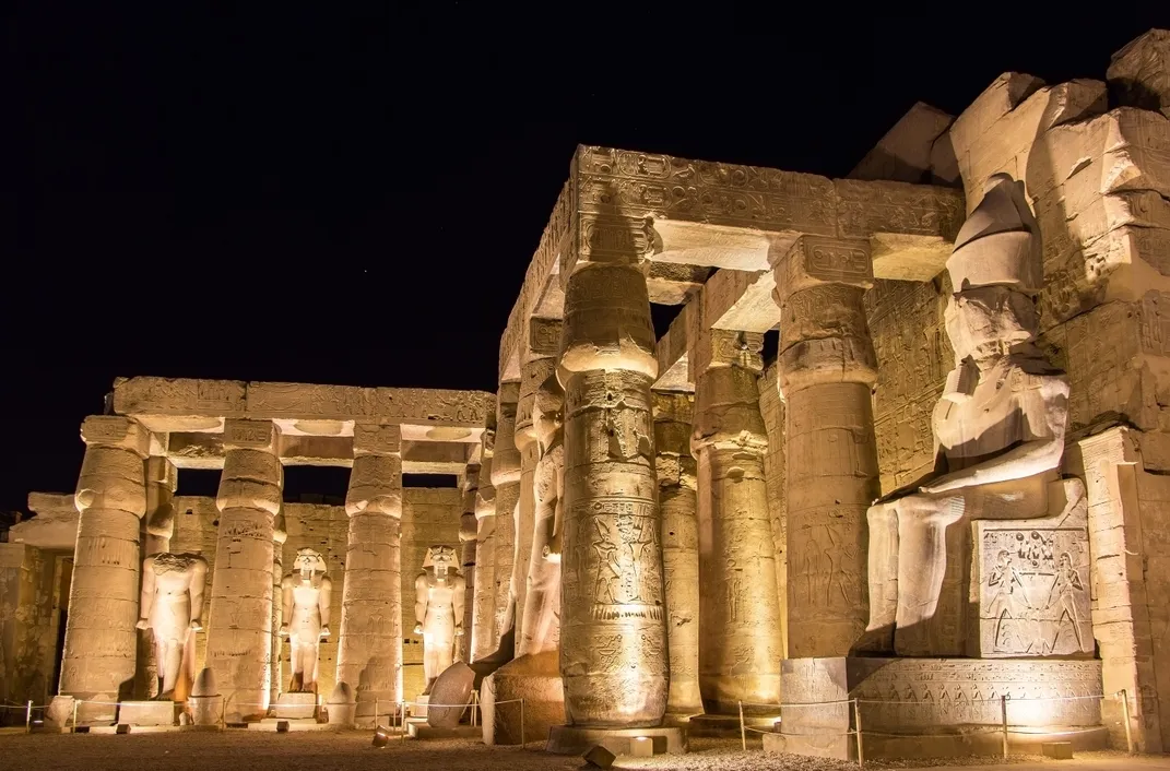 Evening at the Temple of Luxor