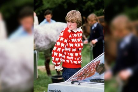 Diana wore the sweater to a polo match in&nbsp;June 1981.
