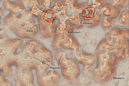 The core of the Valeriana site contained a ballcourt and an architectural arrangement that indicated a construction date before 150 C.E.