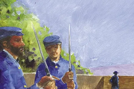 "The enemy came, looked at [Battery Hooper and other defenses] and stole away in the night," said General Wallace.