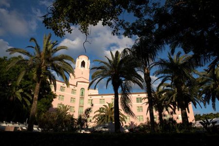 The exterior of the Vinoy Renaissance Resort in St. Petersburg, Florida.