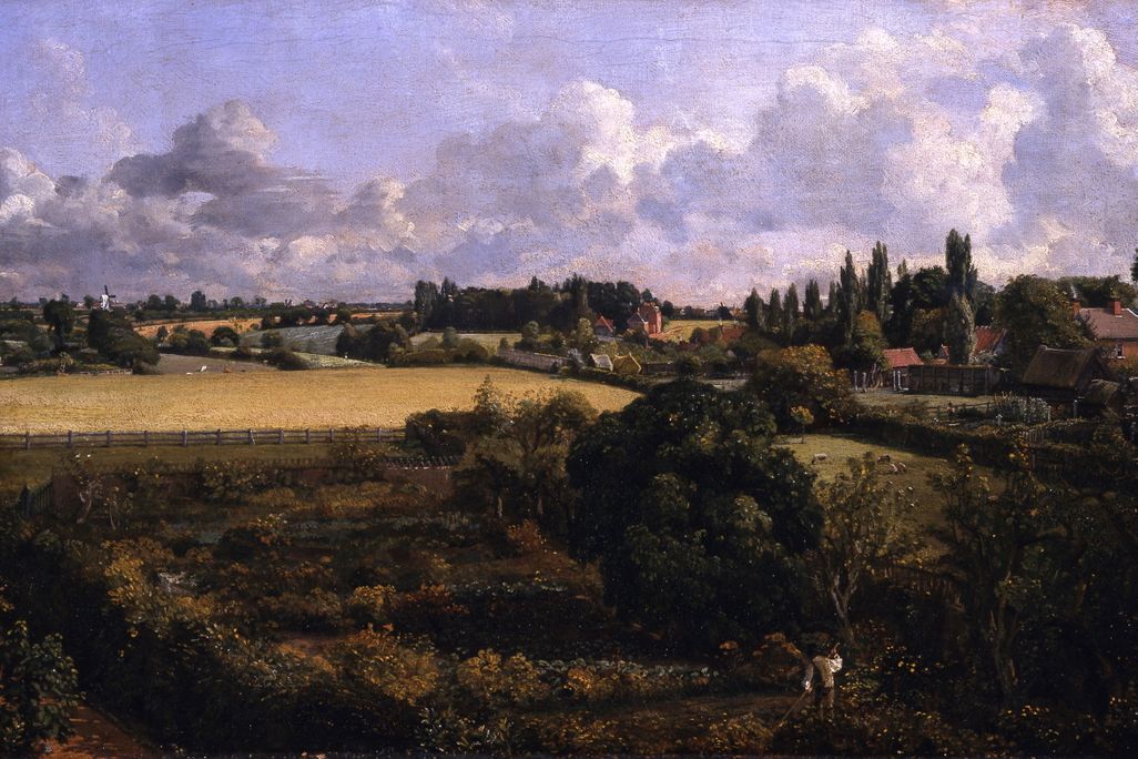 John Constable, Golding Constable's Kitchen Garden, 1815