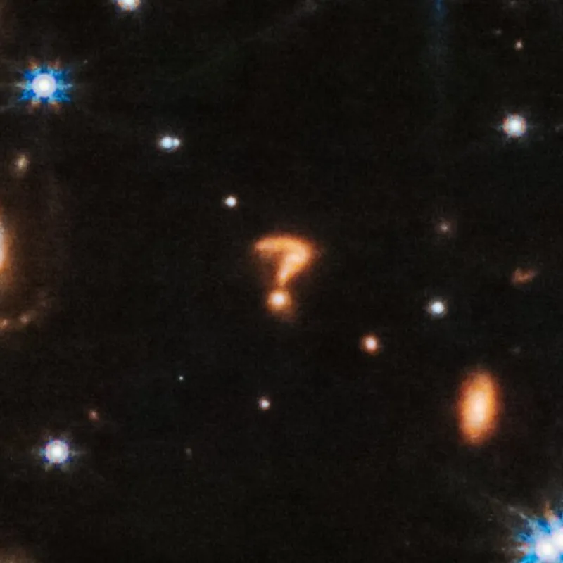 What Is This 'Cosmic Question Mark' Captured by the James Webb Space  Telescope?, Smart News
