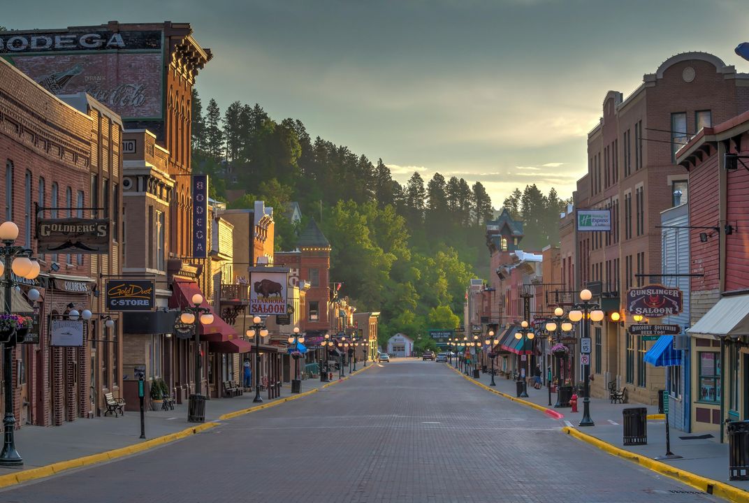 Deadwood Main Street Map See The Real Deadwood | Travel| Smithsonian Magazine