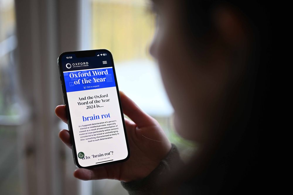 Brain Rot on Phone