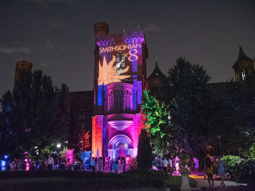 SMITHSONIAN at 8's A Garden Party: From Africa to Asia will take place Friday, Aug. 16 in the Enid A. Haupt Garden. Guests will enjoy music, cocktails, curator talks and late-night access to galleries featuring art from the African and Asian continents. 